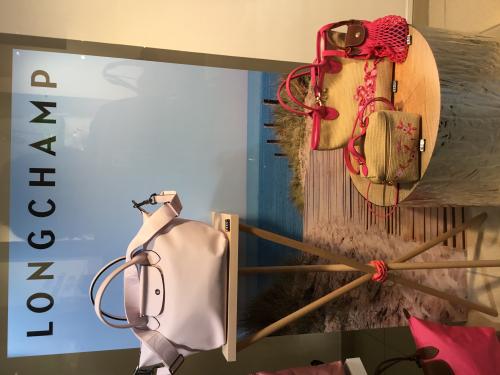 Première vitrine Longchamp de printemps 